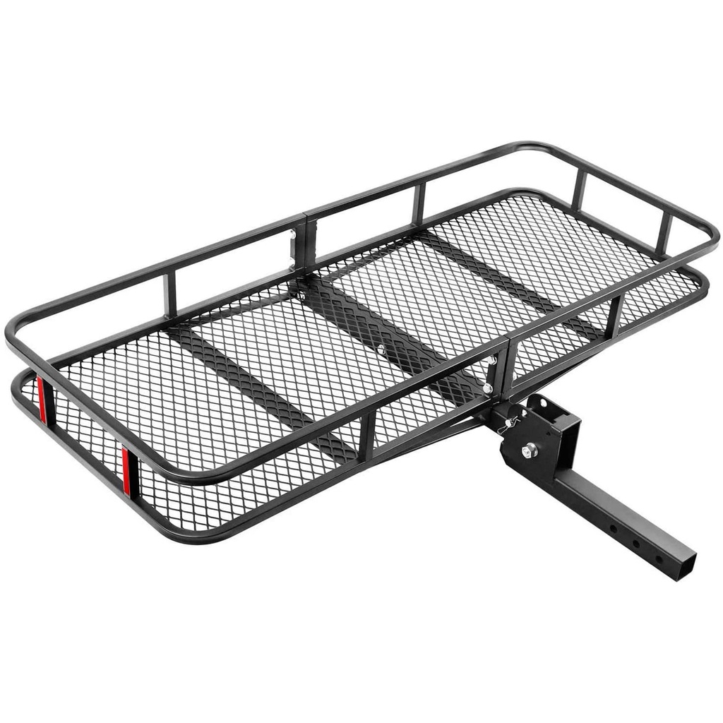 Heavy Duty Cargo Carriers Shelf Rack Foldable Rear Mounting Hitch Car ...