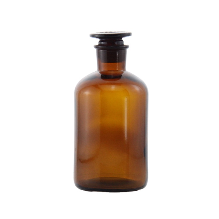 1402 CORDIAL amber glass laboratory pharmacy apothecary jar reagent ...