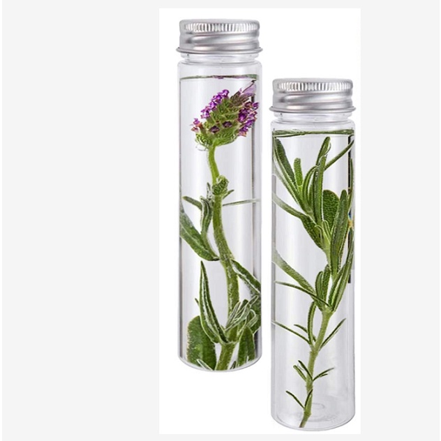 20*110mm Flat bottom plastic test tube packaging bottle Shopee