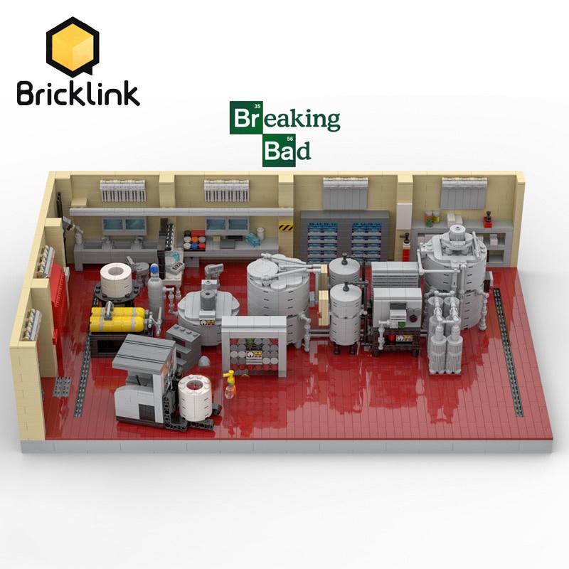 56X Bricklink Ideas Classic TV Breaking Bad Lab House Walt White ...