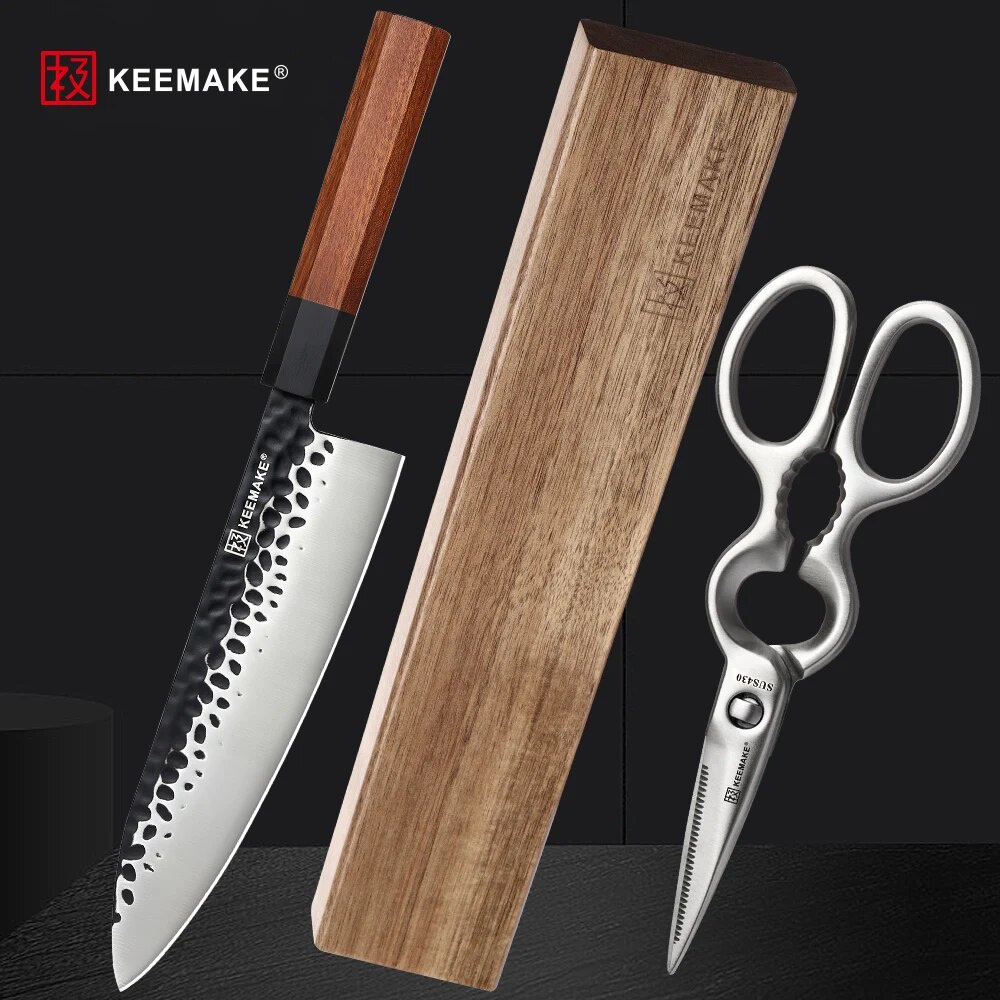 KEEMAKE 13pcs Kitchen Chef Knife Set Stainless Steel Chef Gyuto Knife