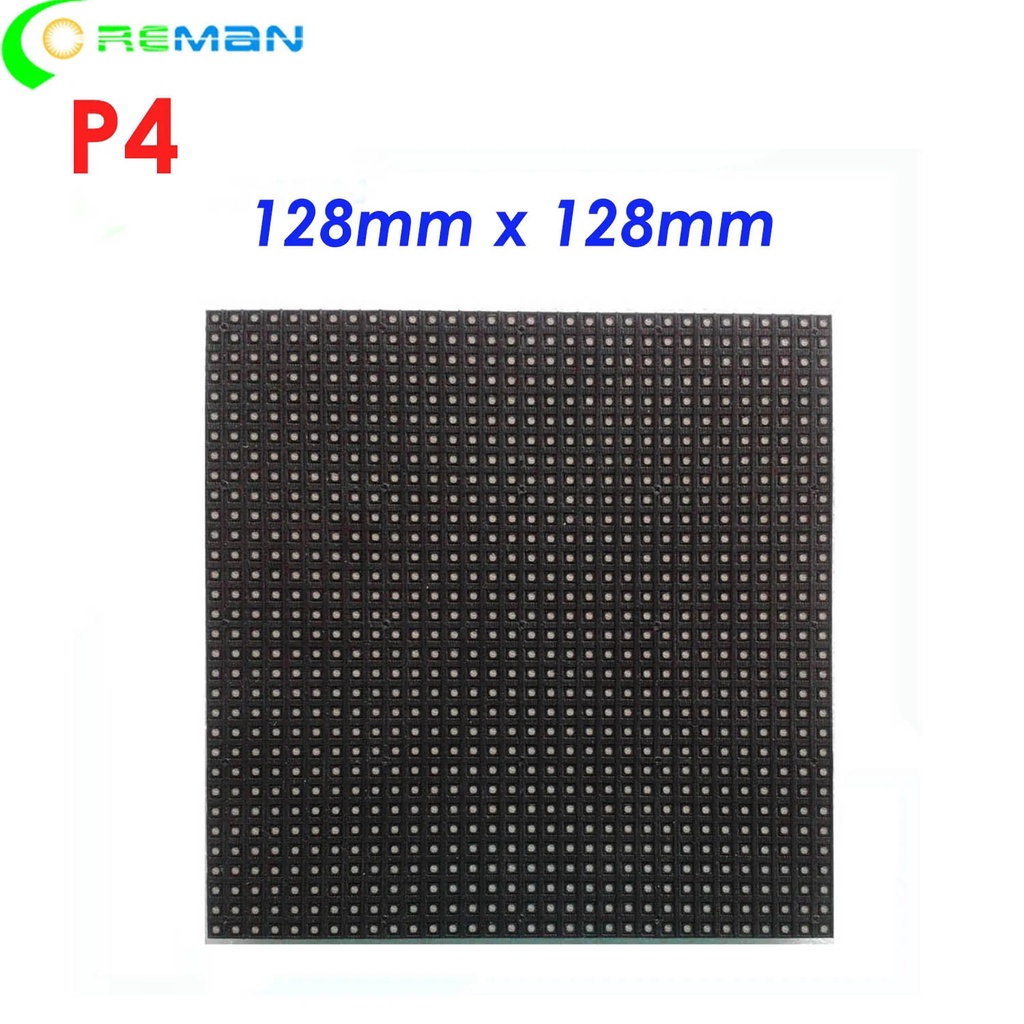 63p Free shipping P4 indoor full color led module 32x32 32x64 128x128 ...