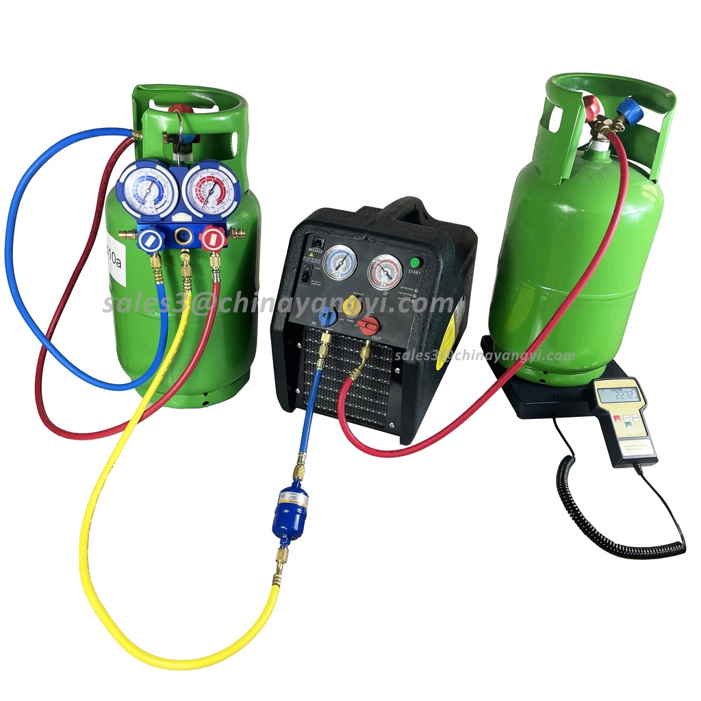Factory Supply Refrigerant Gas Recovery Machine For HVAC Air