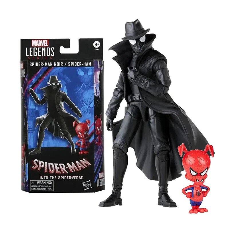 30M Marvel Legends Spiderman Noir Action Figure Peter Parker Movable ...