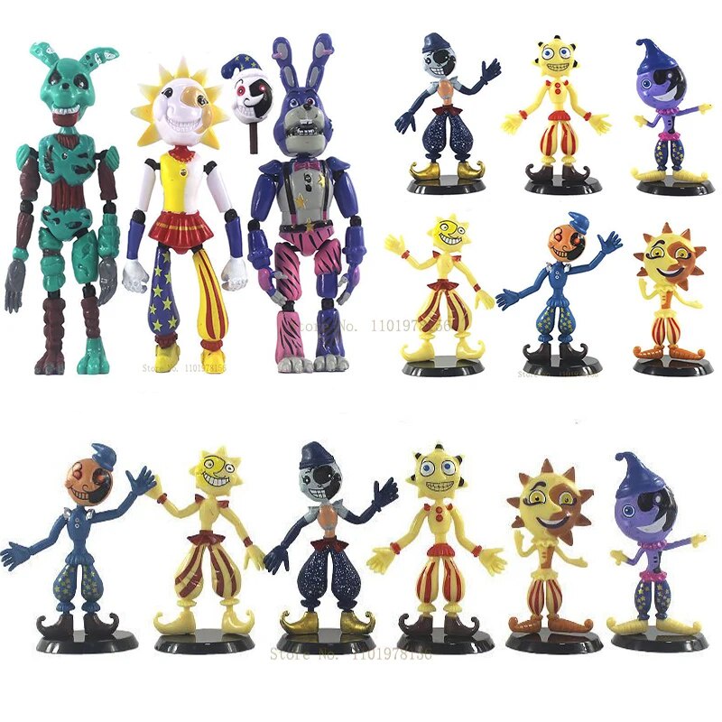 92a 3 Pcs/Set Five Night At Freddy Anime Fnaf Final Boss Freddy Toys ...