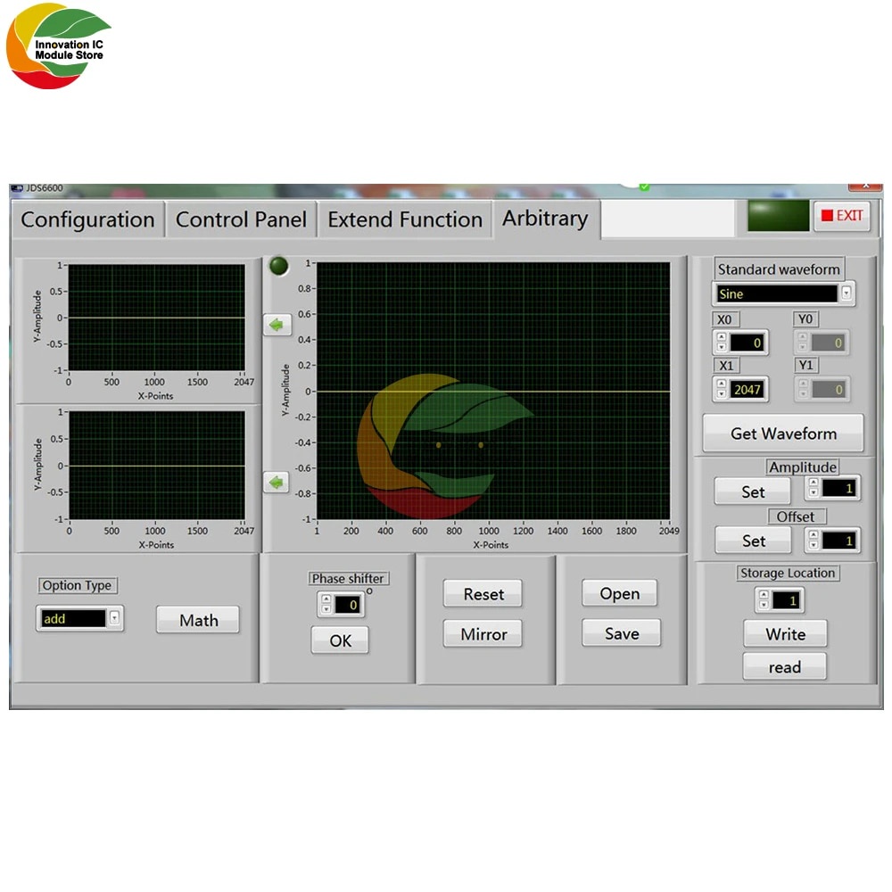 ღJDS6600-60MHz Dual-channel Digital DDS Function Signal Generator ...