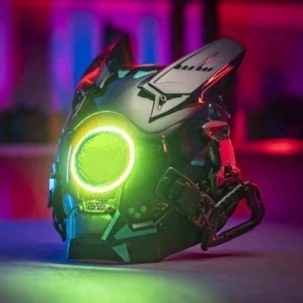 Futuristic full best sale face helmet