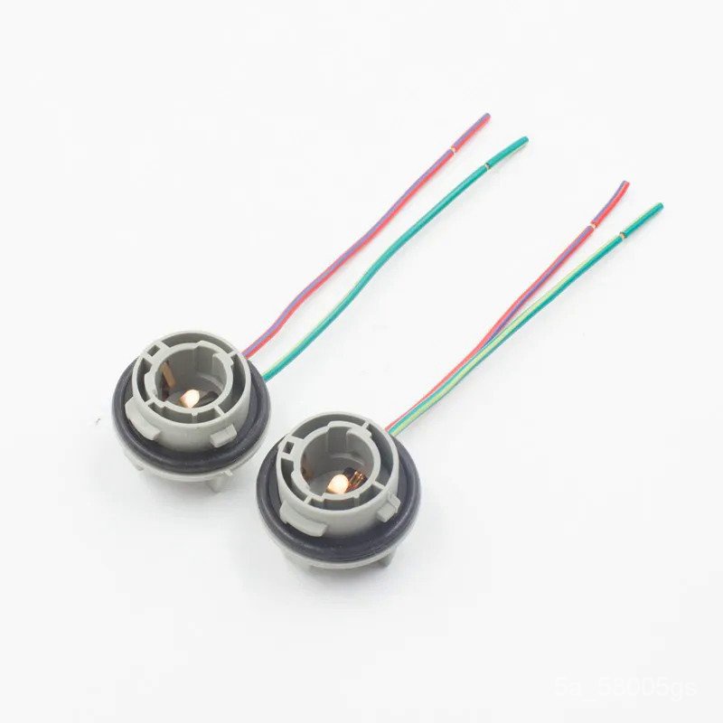1156 Ba15s Led Light Bulb Socket Adapter Connectors Terminals Wire To ...