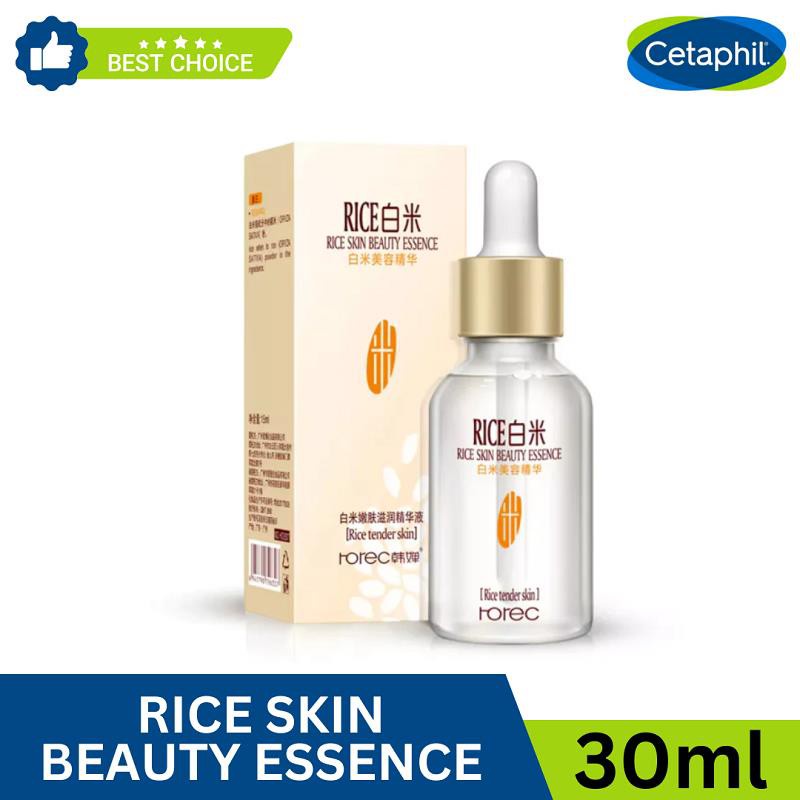 Cetaphil Korean White Rice Serum Rorec Face Whitening Serum Glass Skin