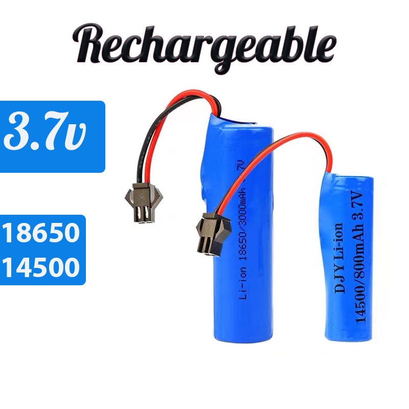 3.7v 18650 Rechargeable Battery Lithium Battery AA Battery Rechargeable ...