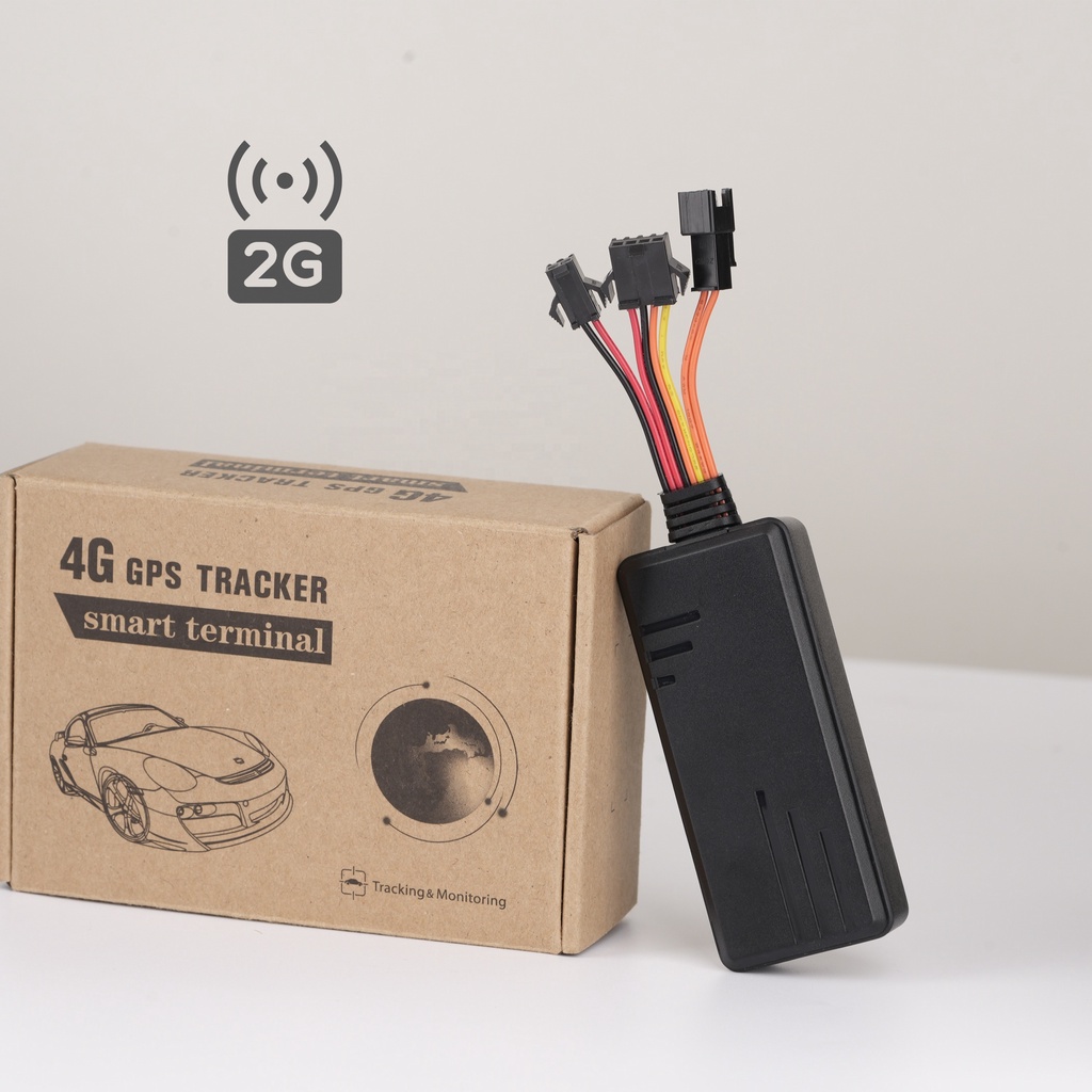 2G 8wire J16A Car GPS Tracker No Monthly Fee Popular GSM GPRS GPS Google Map Cloud Storage