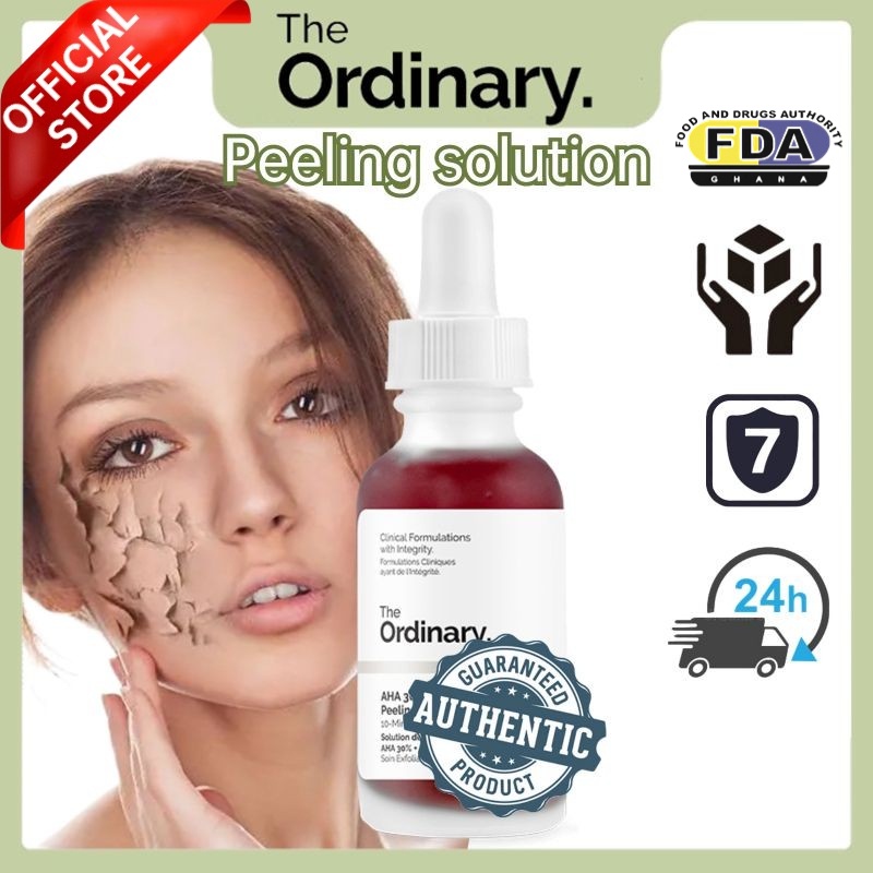 The Ordinary Peeling Solution serum AHABHA facial mask Serum Acne And