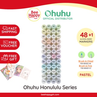 Ohuhu Honolulu 320 Colors Dual Tips Alcohol Art Markers, Brush & Fine