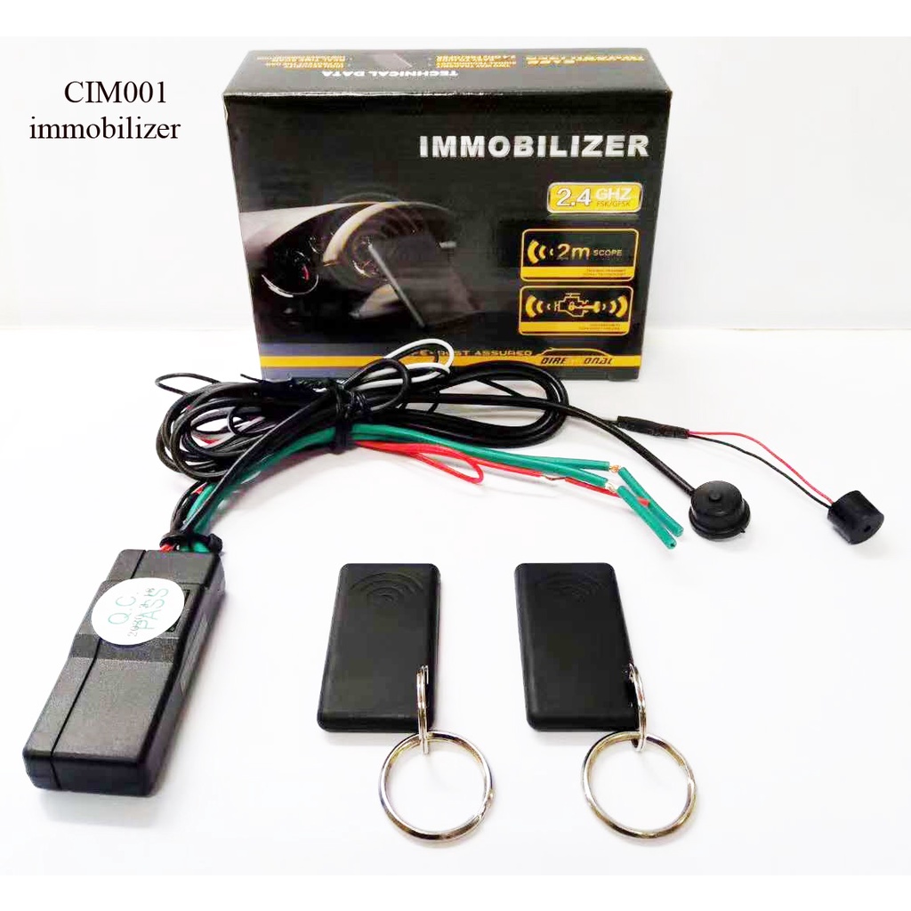 2.4ghz wireless Anti-Robbery inmovilisador de auto cut engine lock car ...