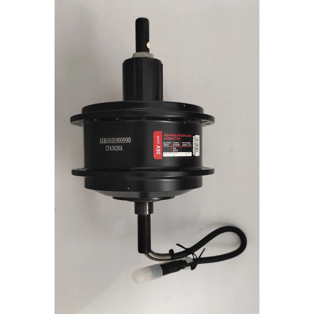 29l 36V Rear Cassette Wheel Electric Bike AKM Hub Motor Conversion Kit