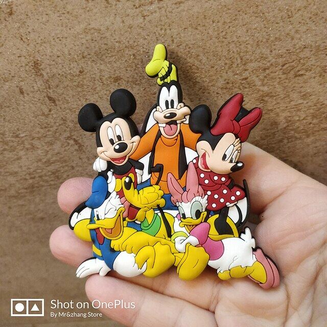 Disney Mickey Mouse Cartoon Fridge Magnet Goofy Daisy Minnie Mouse ...