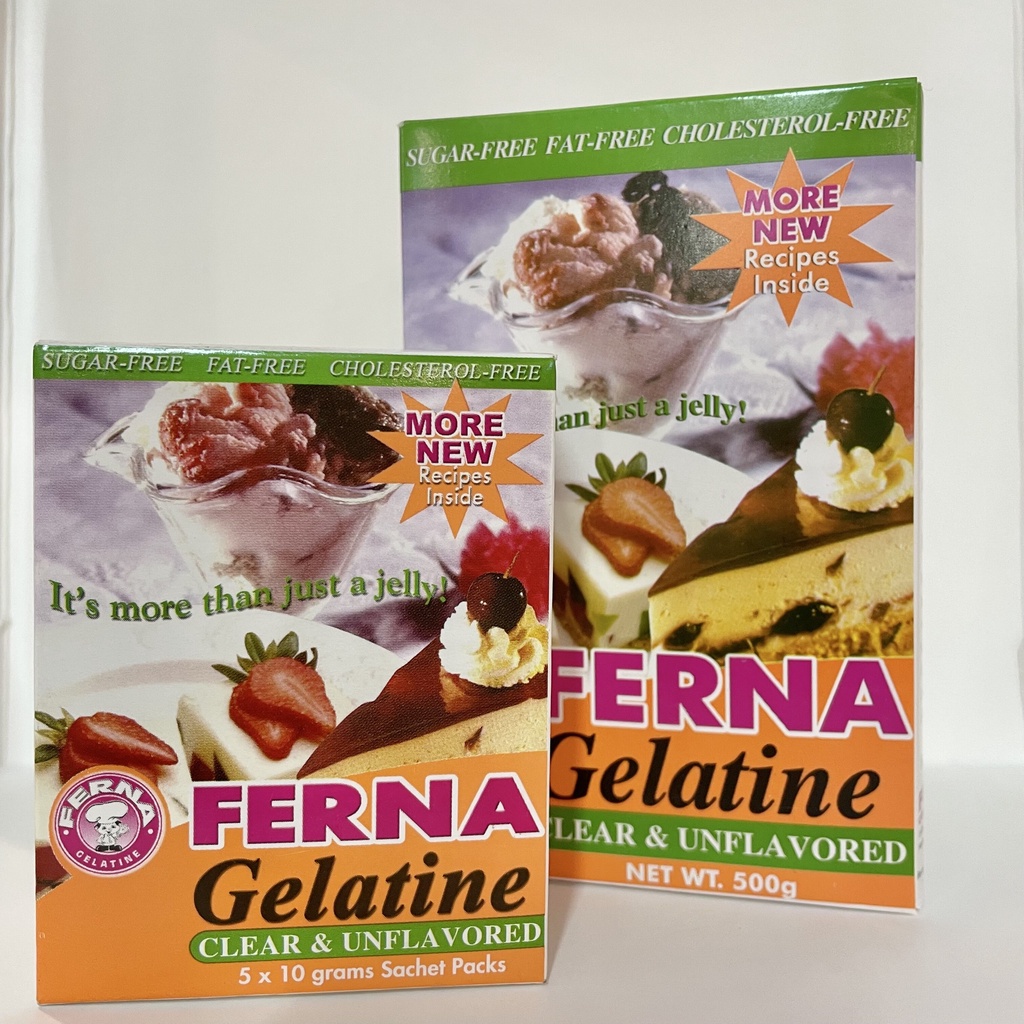 Ferna Unsweetened Clear Gelatin Powder Shopee Philippines