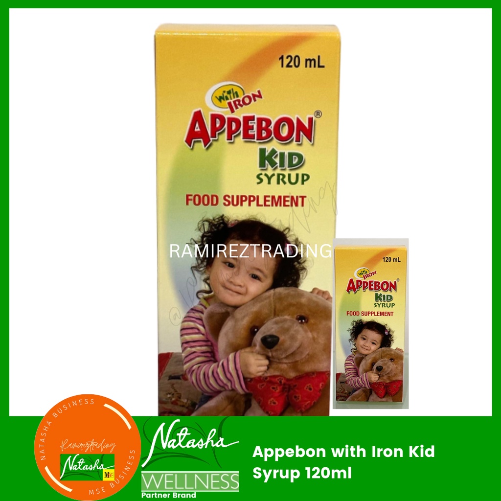 Appebon with Iron Kid Syrup 120ml 100 ORIGINAL Shopee Philippines