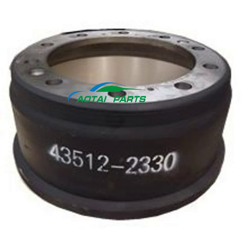 AT Brake Drum 43512-2330/43512-1023/43512-1293 For Hino CQTZ | Shopee ...