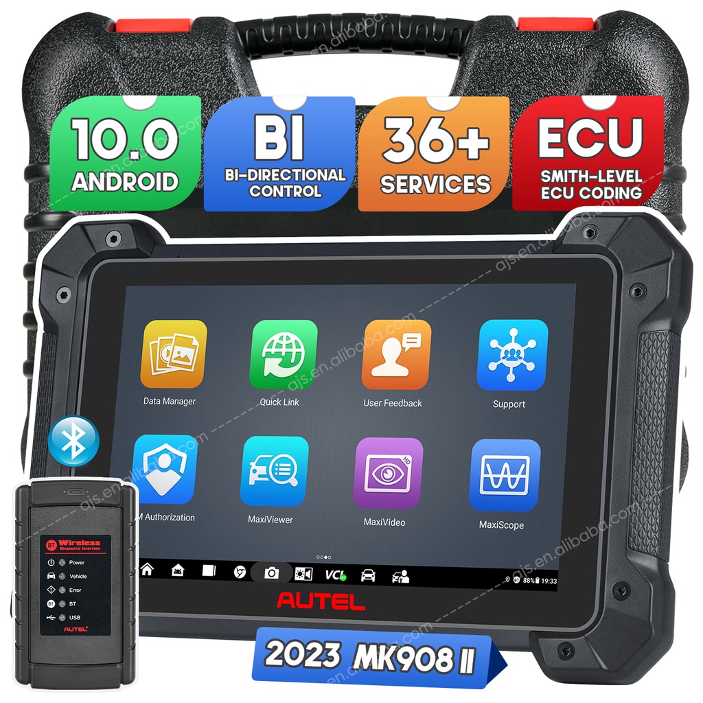 Autel Diagnostic Tools Maxicom Mk Ii Car Altar Obd Ii