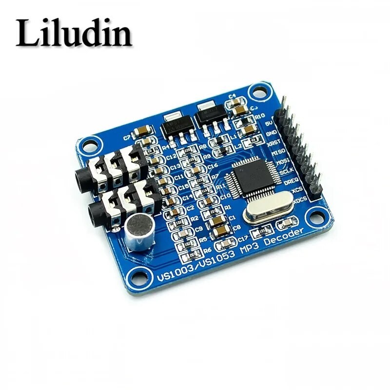 ♀VS1003B VS1053 MP3 Decoding Module, Microphone Head, STM32 ...