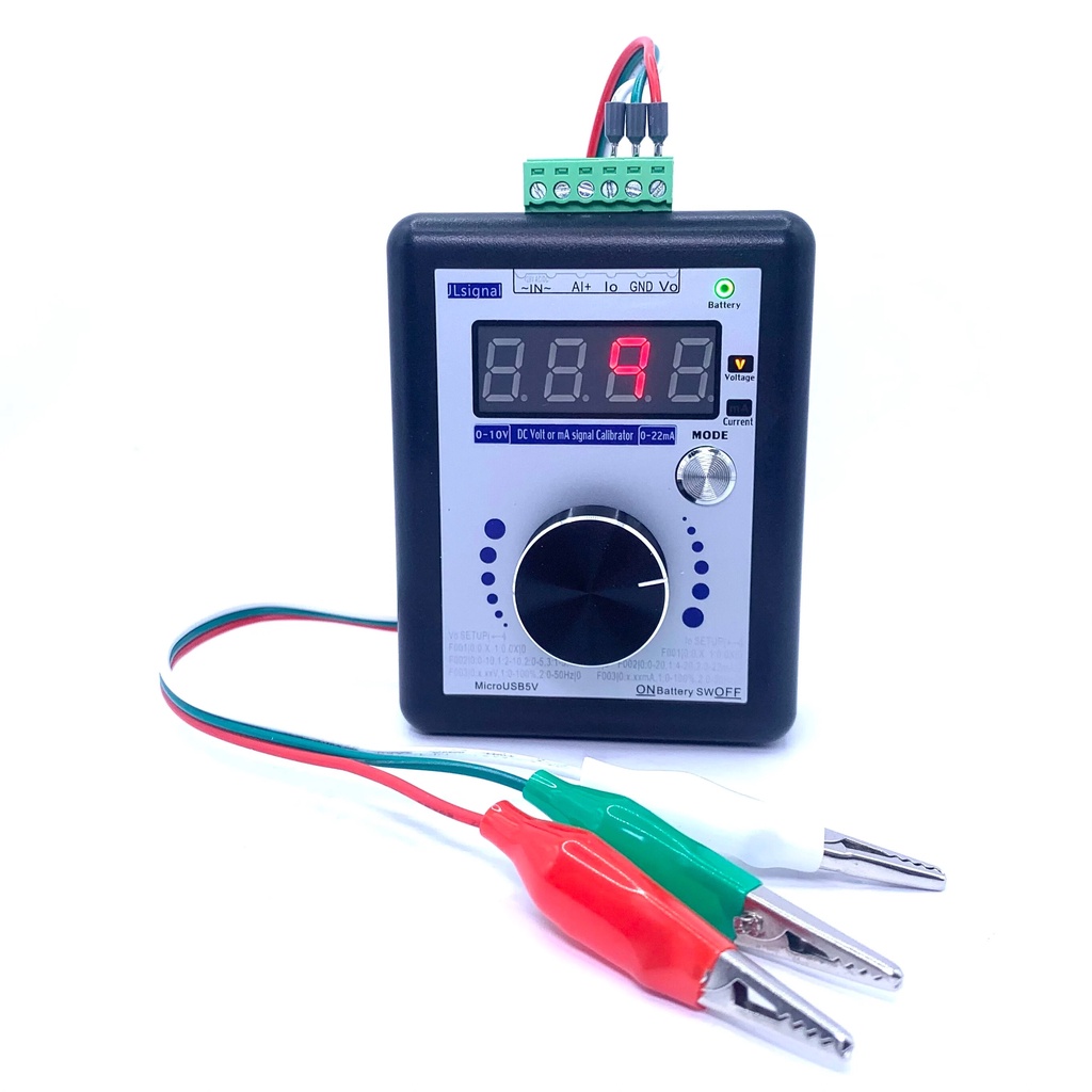  precision 0 10v 0 22ma voltage and current source signal generator