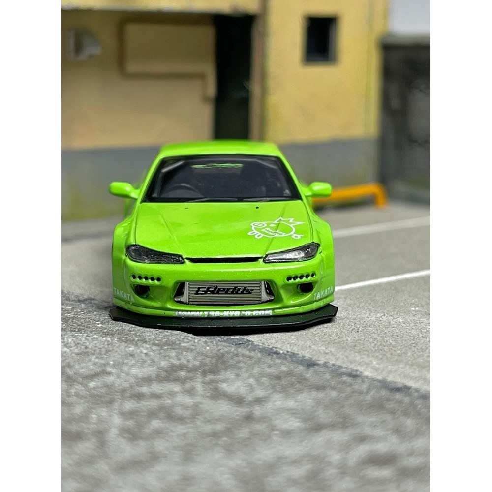 Tsm MINI GT Alloy 1: 64 Nissan Silvia Pandem Rocket Rabbit S15 Car ...