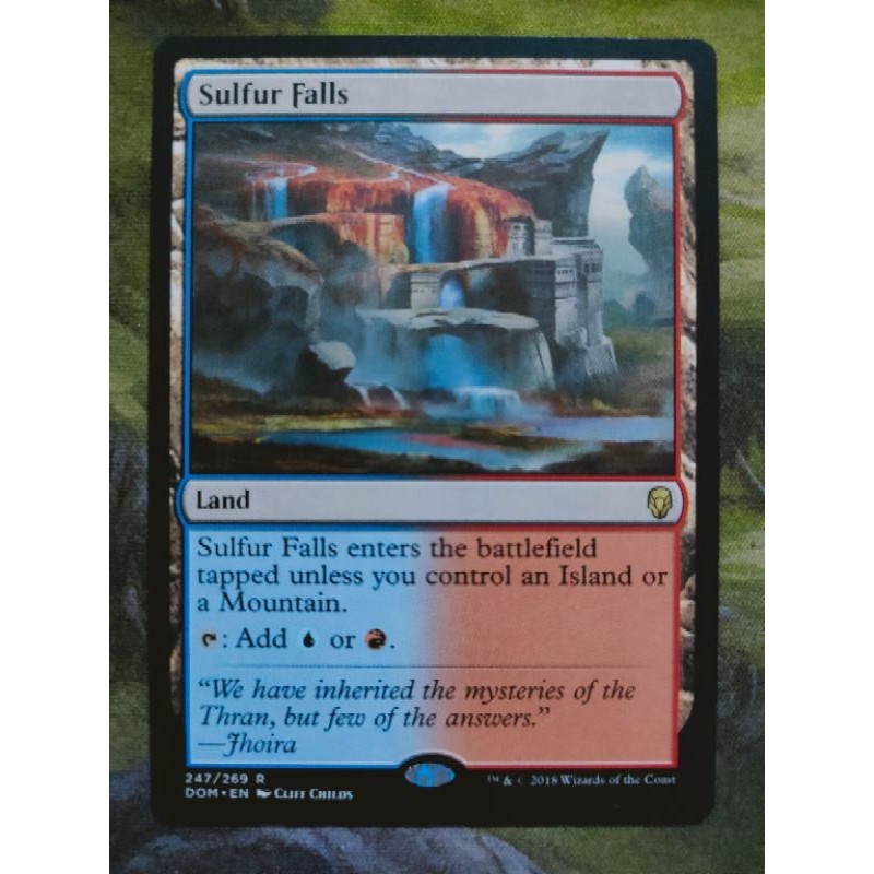 thumbnail interactive-video image 1 of MTG Sulfur Falls – The Lord Of The Rings: Tales Of Middle-earth (Rare Land Card) #333 1 of 5