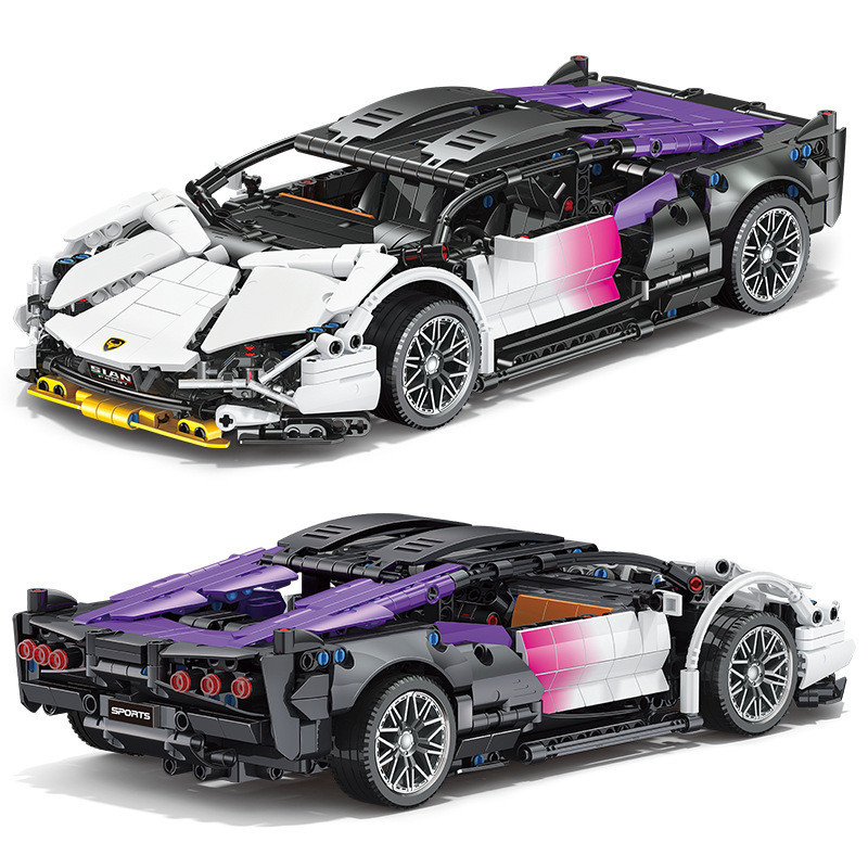 KS Factory Car Building Bricks Block Sets SWAT Racing Cars Model Mini ...