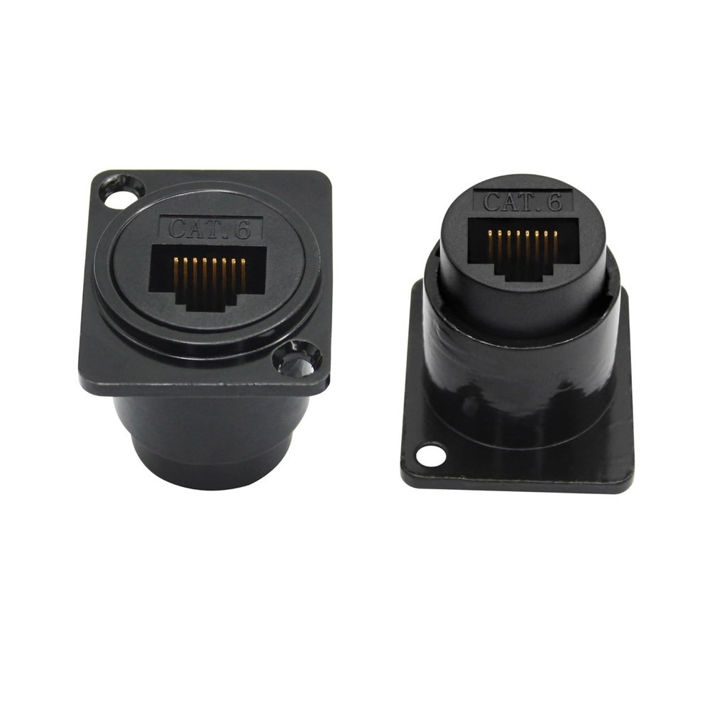 Wholesale Female to Female RJ45 Metal Chassis Connector, D-style RJ45 ...