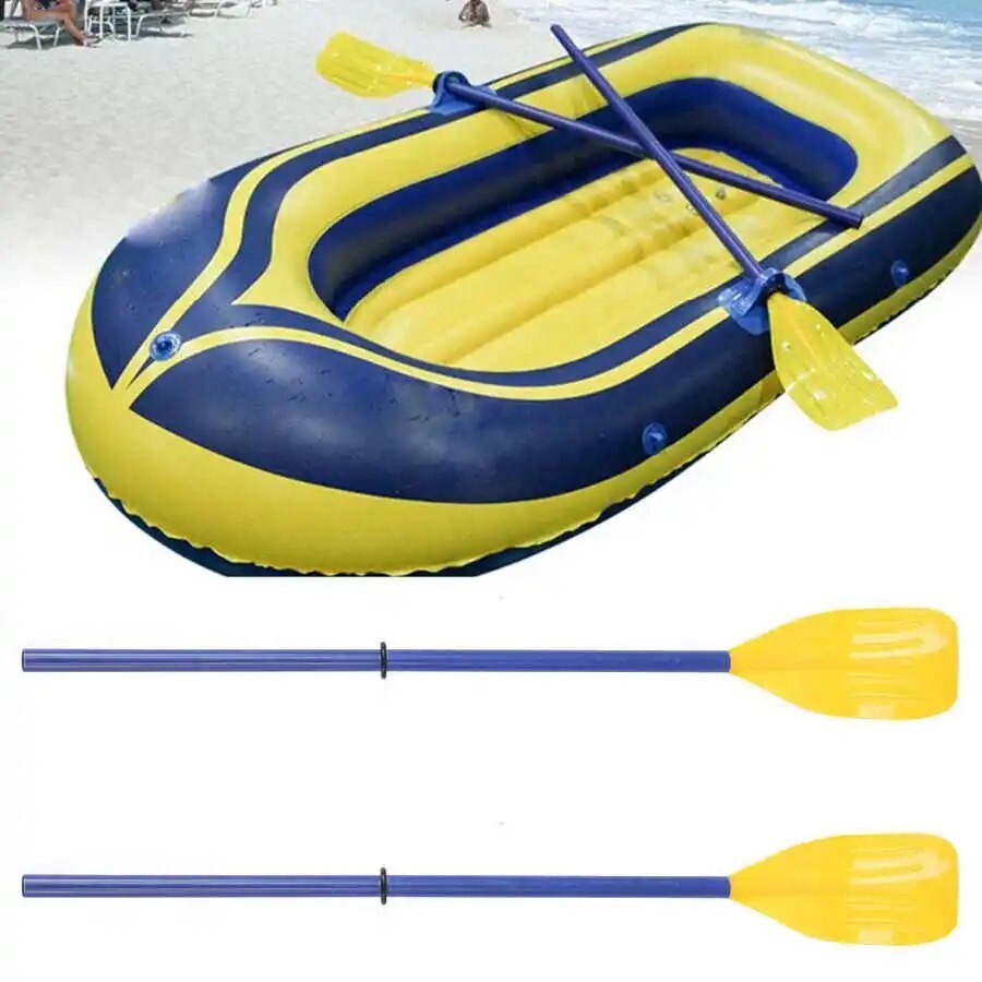 ⊰1Pair Boat Paddle ABS Plastic Rowing Oars Two Person Boat Paddle for ...