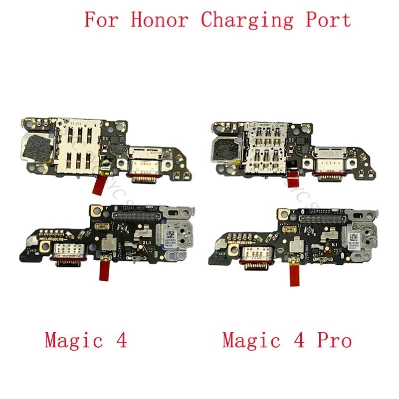 ☟original Usb Charging Connector Port Board Flex Cable For Huawei Honor Magic 4 Pro With Sim Car