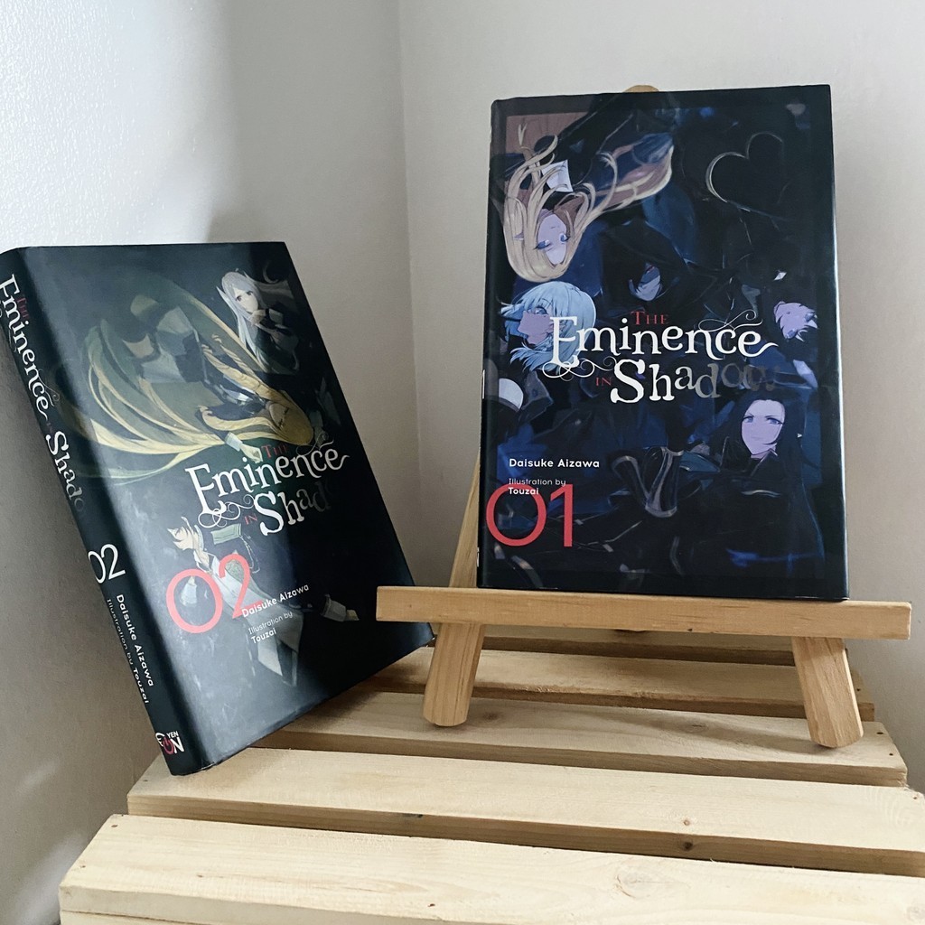 Eminence In Shadow Light Novel Volume 1 And 2 By Daisuke Aizawa Yen Press Hardcover Shopee 4259