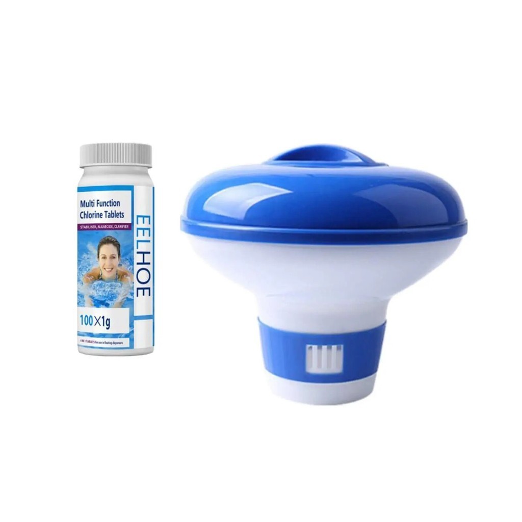 Chlorine Tabs Pool Cleaning Tablet for Fountains Hot Swimming Pool Care
