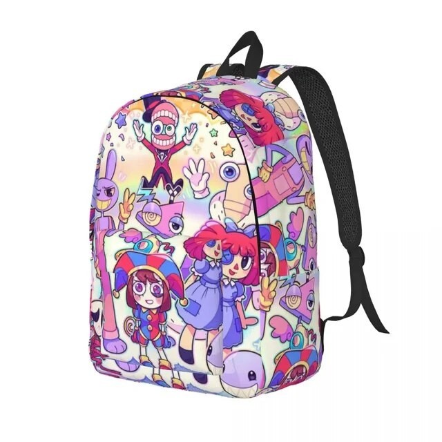 92K The Amazing Digital Circus Backpack for Boy Girl Kids Student ...