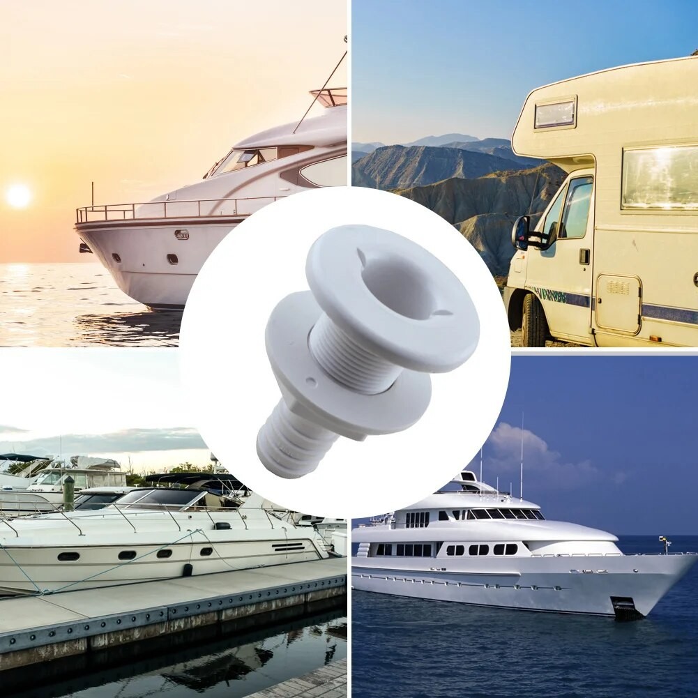 90 Grad Boot Ablauf Anschluss - PP Marine Ablaufventil Für Bilge Entwässerung