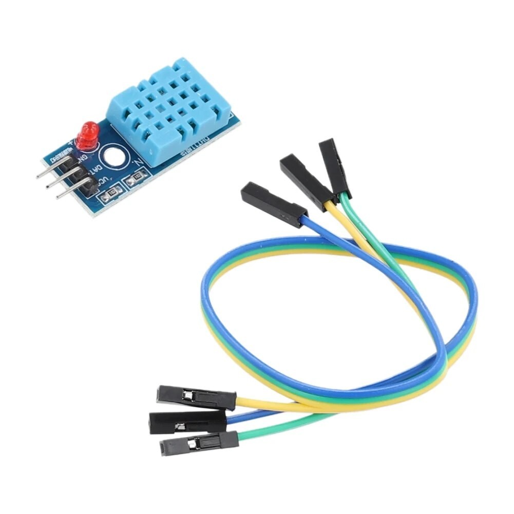 DHT11 Temp Humidity Sensor Module with Cable Temp Humidity Sensor ...