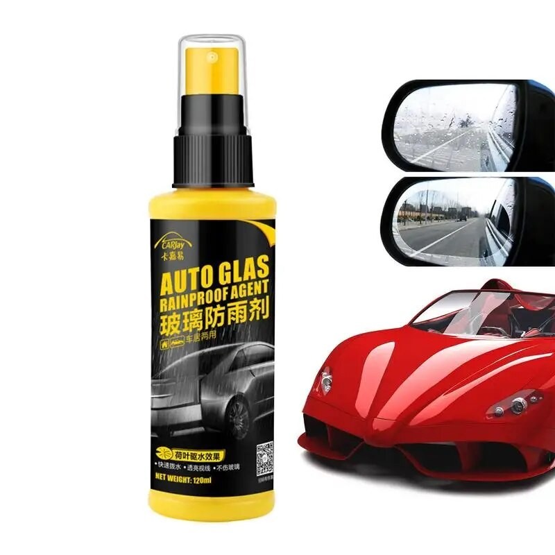 ☚Anti Fog Spray 120ml Glass Defogger Spray Car Glass Hydrophobic Anti