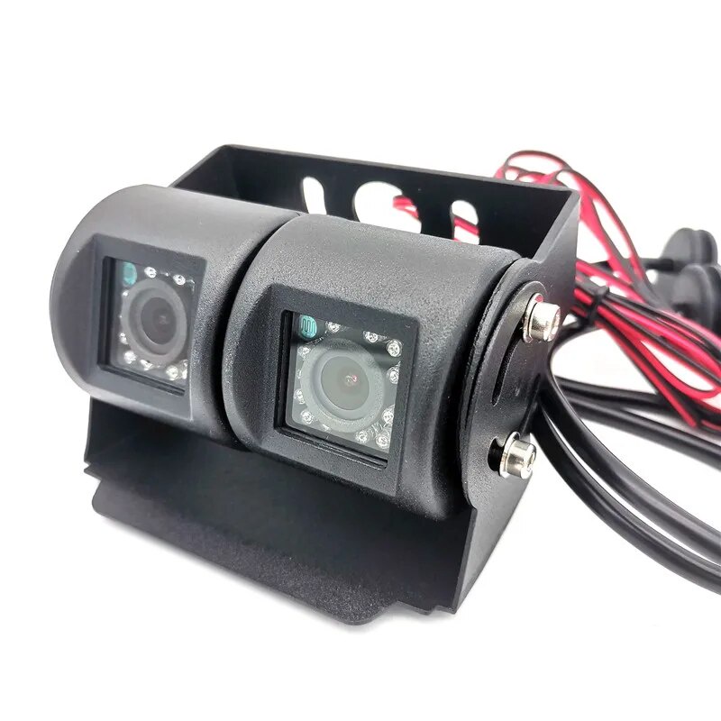 Dual Lens Reversing Camera RV Backup Camera Twin Adjustable Angle Lens ...