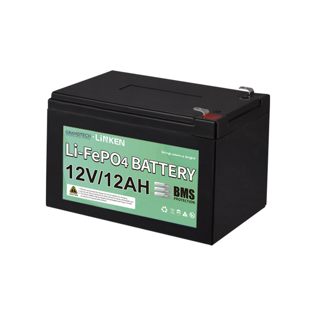 Grandtech 12V 200Ah 2.56Kwh Lithium Ion Battery For Home Energy Storage ...