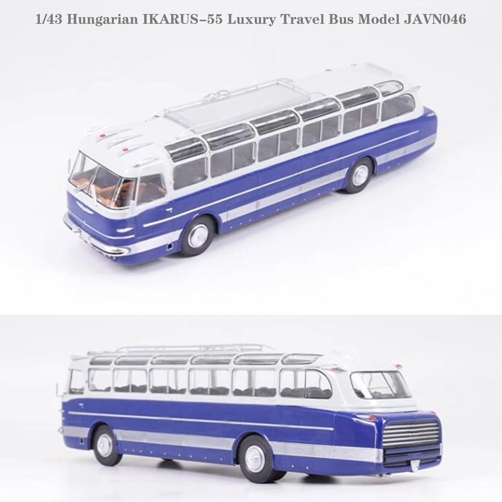 51w Rare 1/43 Hungarian IKARUS-55 Luxury Travel Bus Model JAVN046 ...