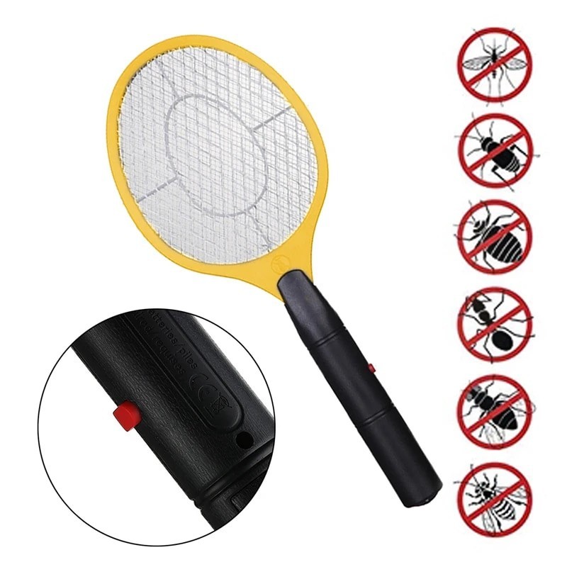 2024.seckill Electric Mosquito racket Killer Electric fly swatter fryer ...