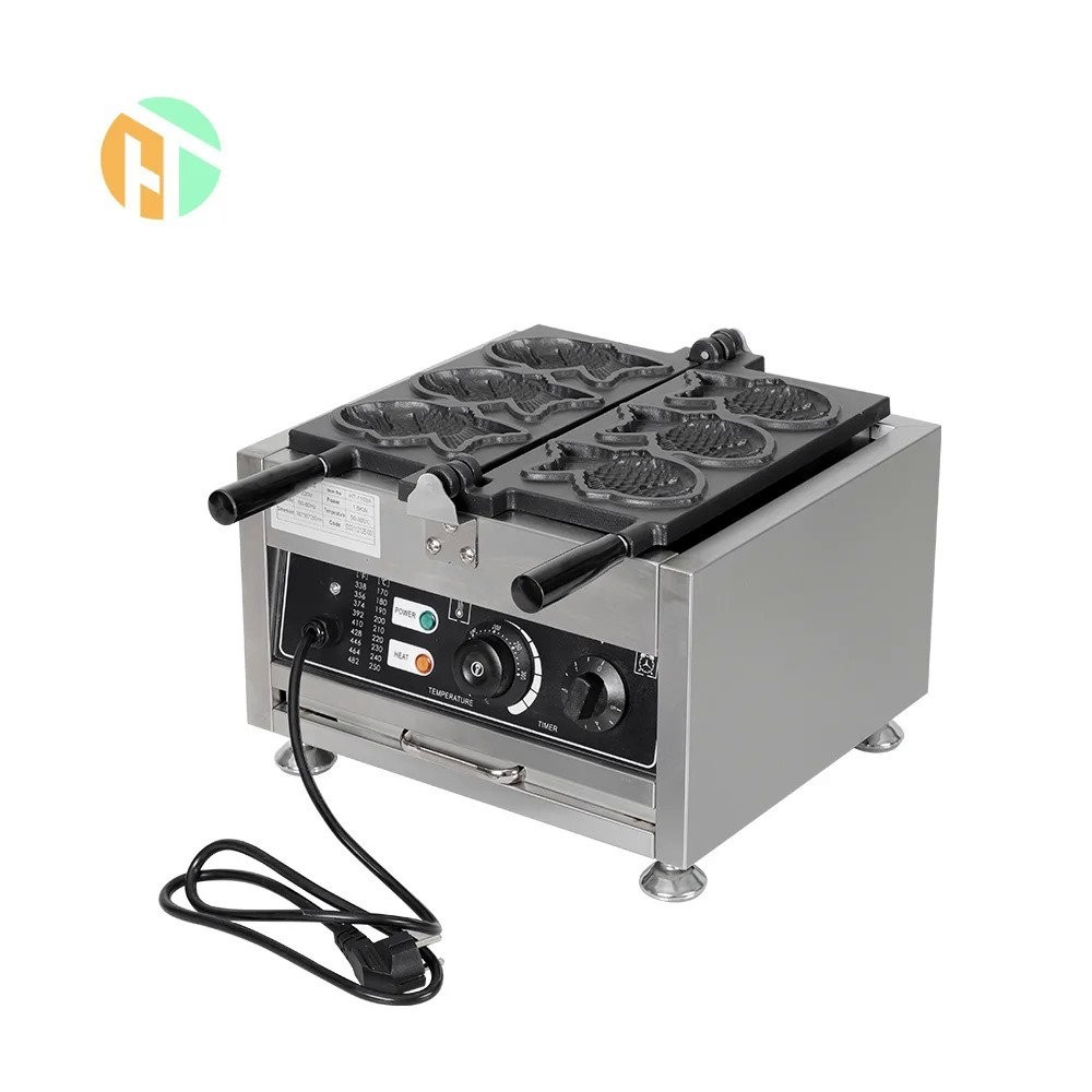 RTP7 fish shape bread machine Waffle Machine 3 Piece Fish Taiyaki ...