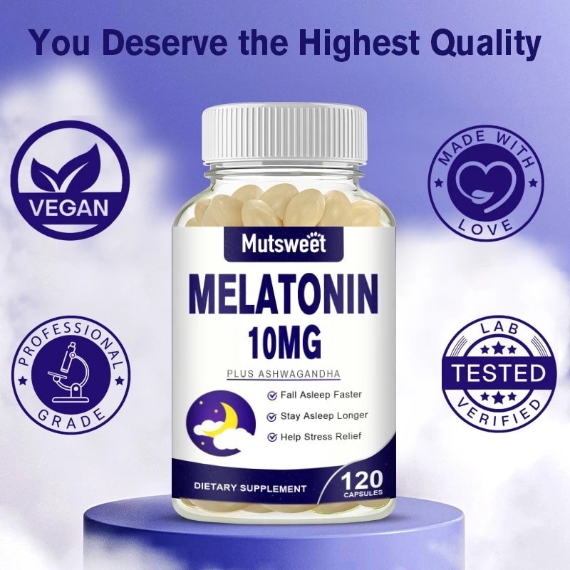 2024.special offer MUTSWEET Naturally Sourced Ingredients Melatonin ...