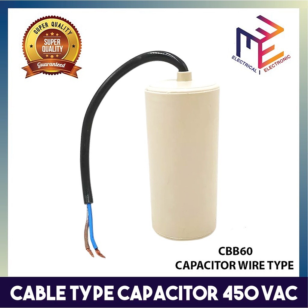 Comar by Winland 450VAC Non Polar Motor Run Round Capacitor 5% CBB60 ...