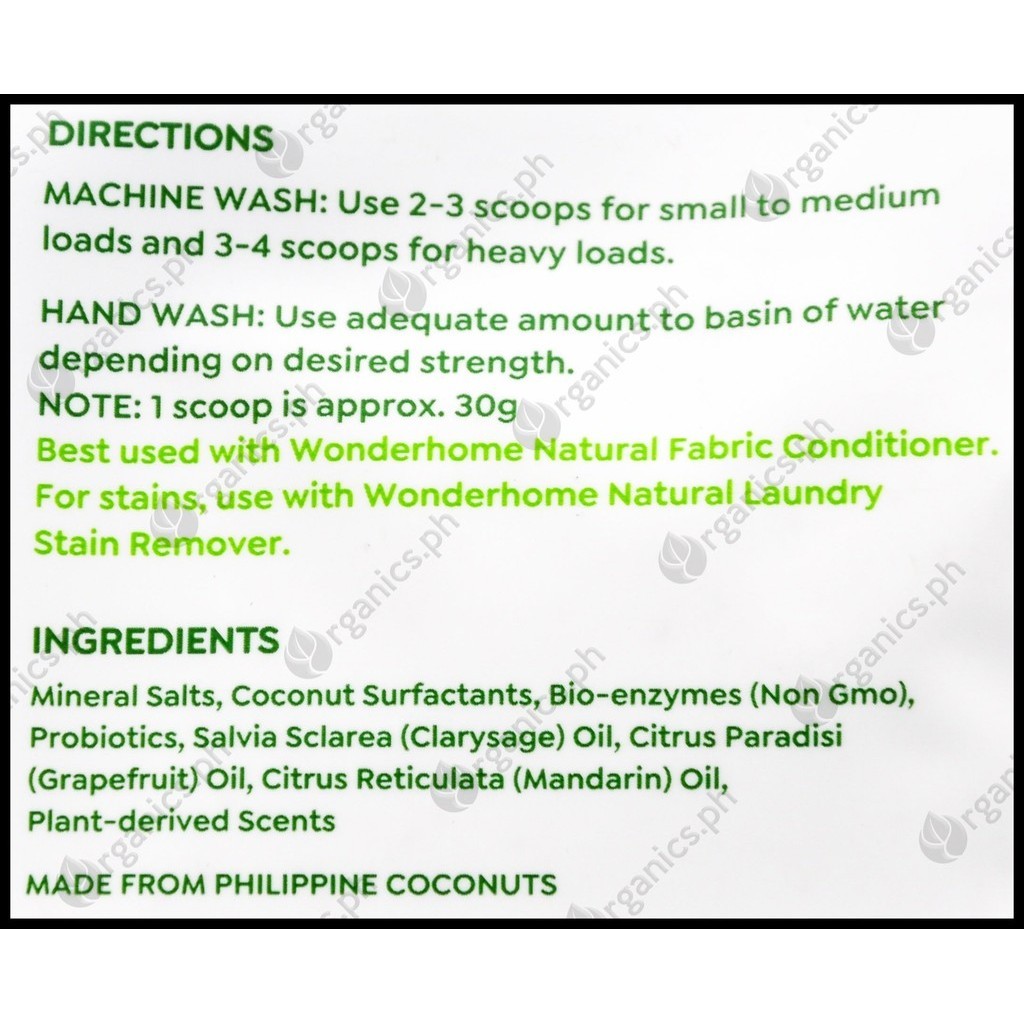 quality goods Apple Fuji Naturals Wonderhome Grove Laundry Powder Peach