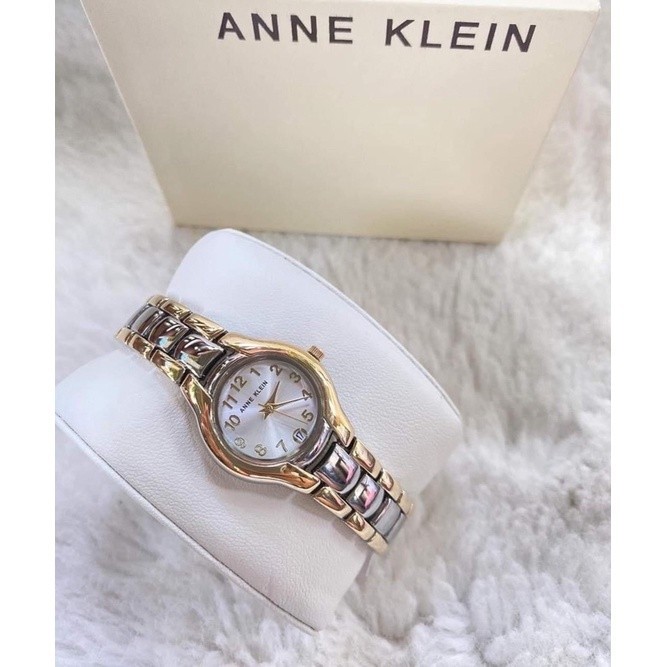 AUTHENTIC Anne Klein Women s 10 6777SVTT Two Tone Dress Watch with an Easy to Read Dial Shopee Philippines