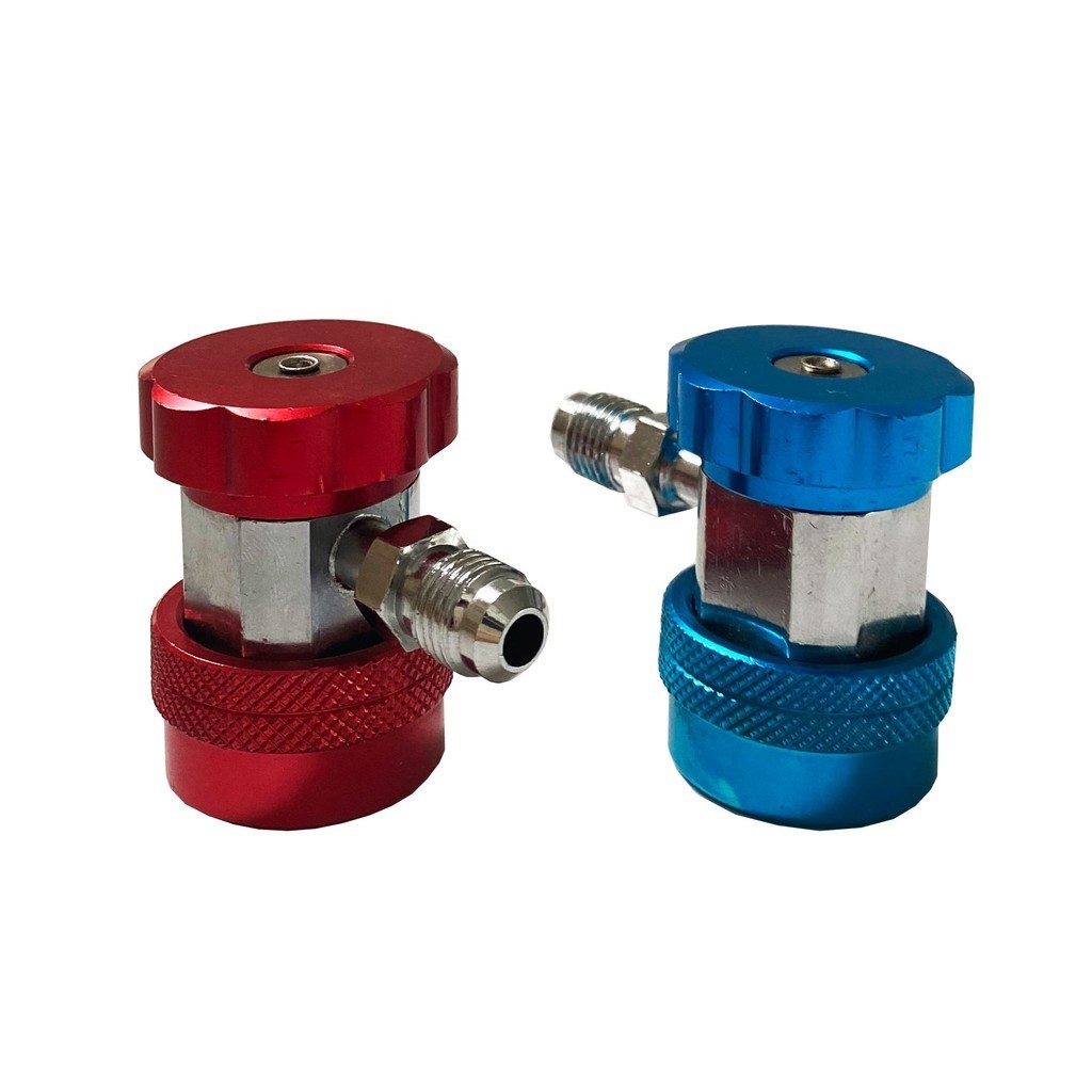 R134a Automotive Adjustable Refrigerant Quick Coupler Refrigeration ...