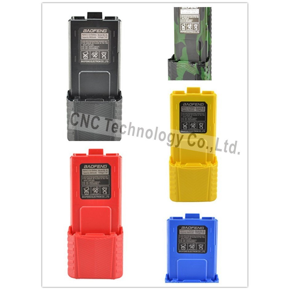 !^`Baofeng 5R LI-ion Extended Battery For 5R 5RA 5RE and Cignus UV-85 ...