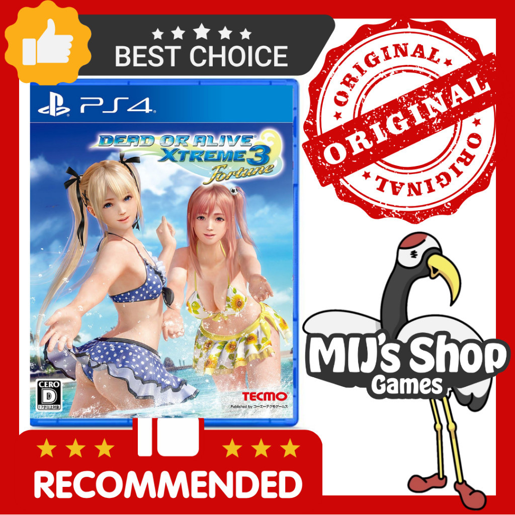 Dead or Alive Xtreme 3 offers Fortune ps4